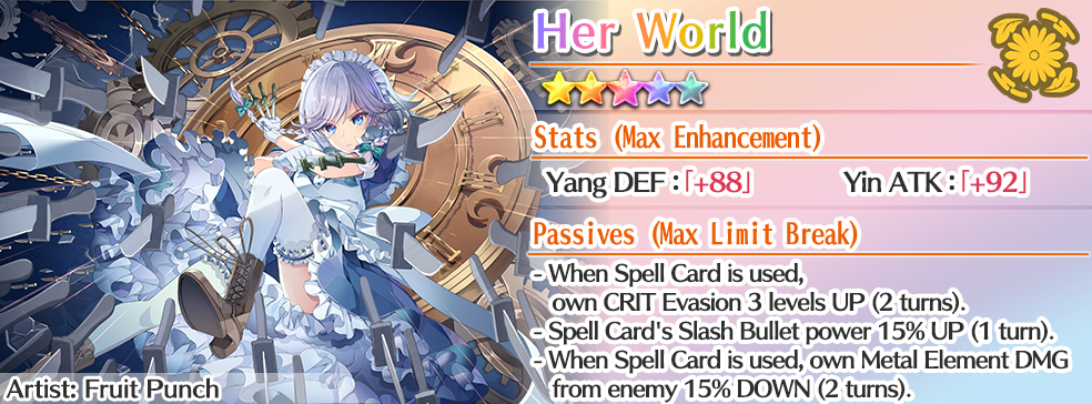 Boss Stage Story Card Hub  Touhou LostWord Wiki - GamePress